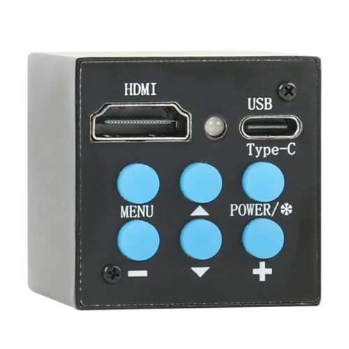 顕微鏡キット 産業ラボジュエリー電子デジタル PCB はんだ付け 1080P USB Type-c ビデオカメラ実体顕微鏡 顕微鏡レンズアダプター(Type-c)