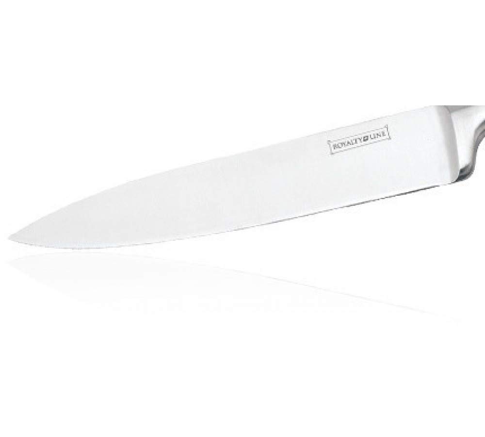 RL-KSS600 - Set di 8 coltelli professionali in acciaio INOX, colore: Argento