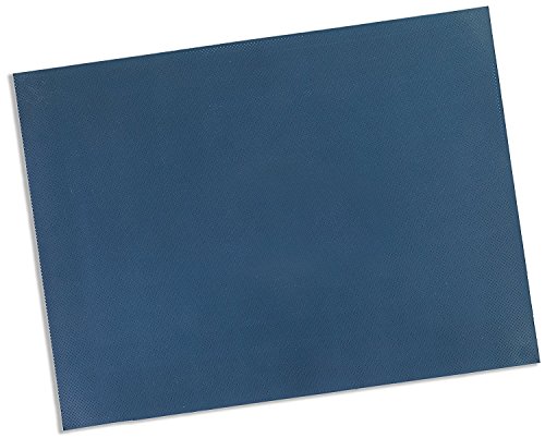 Rolyan Aquaplast-T Watercolors Thermoplastic Splinting Material, 13% UltraPerf, Professional Silky Smooth Finish, Moderate Memory, Highly Conformable, 1/16" x 18" x 24", Single Sheet, Metallic Blue