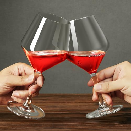 Wine-Glasses-Set-of-2-16OZ-Wine-Glasses-Hand-Blown-Crystal-Glass-Red-Wine-Glasses-Long-Stem-Glass-for-Red-and-White-Wine-Glasses-Christmas-Gifts-Gifts-for-Women-and-Men-Wedding Wine Glasses Set of 2 16OZ Wine Glasses Hand Blown Crystal Glass Red Wine Glasses Long Stem Glass for Red and White Wine Glasses Christmas Gifts Gifts for Women and Men Wedding