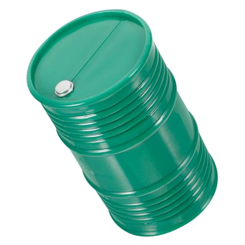 Parliky Decoración Tanque de Combustible Plástico Compatible con RC Coche Escalada Verde