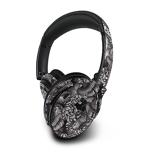 Image of MightySkins Skin Compatible with Bose QuietComfort 45 Headphones - Angry Koi | Protective, Durable, and Unique Vinyl Decal wrap Cover | Easy to Apply, Remove, and Change Styles | Made in The USA