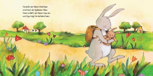Mein großer kleiner Osterhase: Niedliches Pappbilderbuch zum ersten Osterfest für Kinder ab 18 Monaten