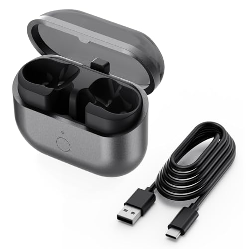 Ladehülle kompatibel mit Samsung Galaxy Buds 3 Pro Ersatz-Ladebox mit Kopplungsfunktion unterstützt kabelloses Laden (Ohne Ohrhörer)