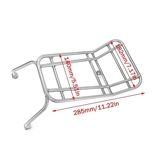 Support de porte-bagages avant central de précision pour moto CT125 Huntercub