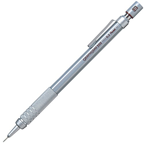 Amazon.co.jp: ぺんてる シャープペン グラフギア500 XPG513 0.3mm