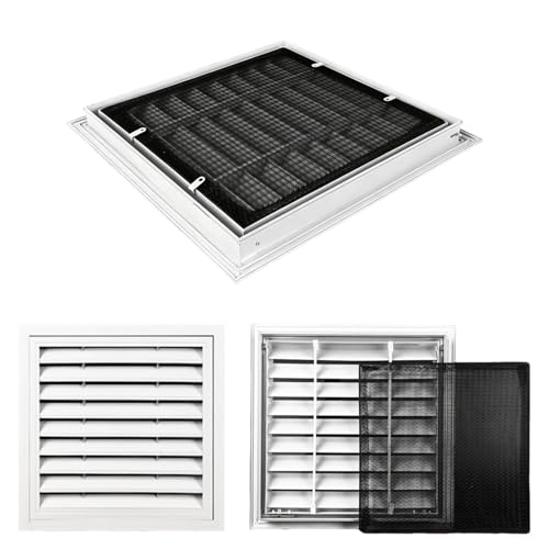 Grille de ventilation murale avec trappe d'accès dissimulée 90x25 cm