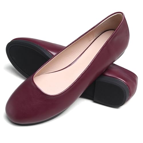 Image of SAILING LU Casual Shoes for Women Dressy Ballet Flats | Comfort Fit, Work Shoes,Casual for Women, Slip-Ons Loafers