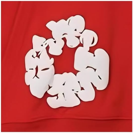 Graphic Hoodies Vintage Printed Hoodie Sweatshirt Casual Oversized Long Sleeve Streetwear Hooded Pullover S Red