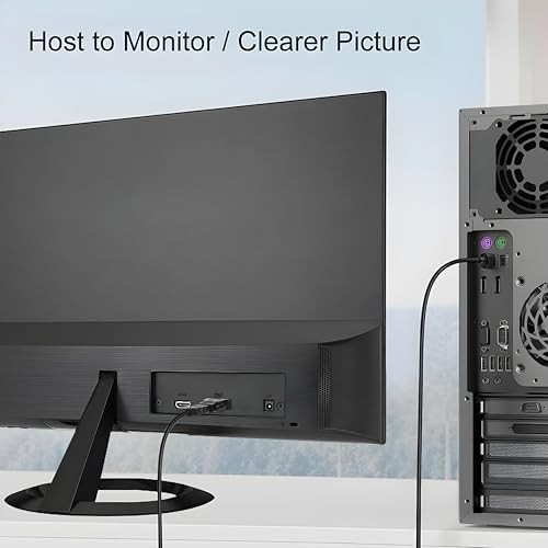 Image of DVI to HDMI Adapter Bi-Directional DVI Male to HDMI Female Converter HDTV (24+1) Support 1080P, 3D for PS3,PS4,TV Box,Blu-ray,Projector,etc.