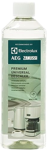 Electrolux MBUD1 Premium-Universal-Entkalker (Für Kaffeemaschinen, Wasserkocher, Bügeleisen, alle Marken, 500 ml, 5 Anwendungen, schonend, geruchsneutral, umweltverträglich, recyceltes Material)