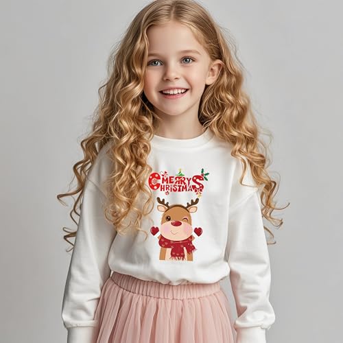 Toddler Boys' Girls' Sweatshirt Christmas Santa Claus Pullover with Long Sleeve Xmas Sweater Shirt for Kids 1-7T2