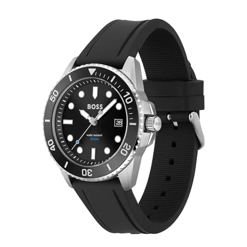 Hugo Boss ACE Analog Black Dial Men's Watch-1513913 - Image 2