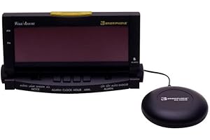 Clarity 600 Wake Assure Alarm Clock with Bed Shaker: The Reliable Alarm...