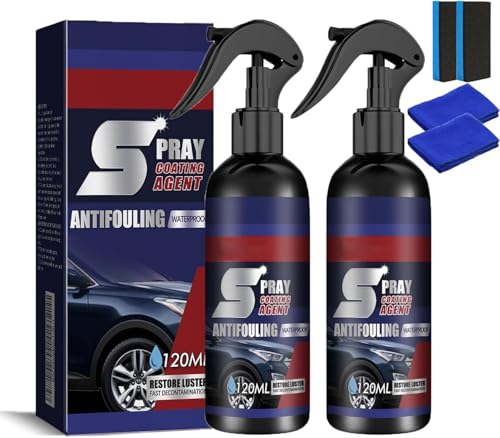3-in-1 Car Coating Renewal Spray (2pcs)