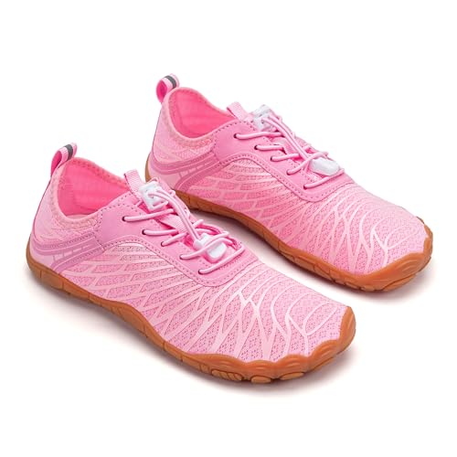 Image of Hike Barefoot Shoes for Women Men Breathable & Non-Slip Athletic Footwear Wide Toe Water Shoes,Designed for Walking,Running&Swimming