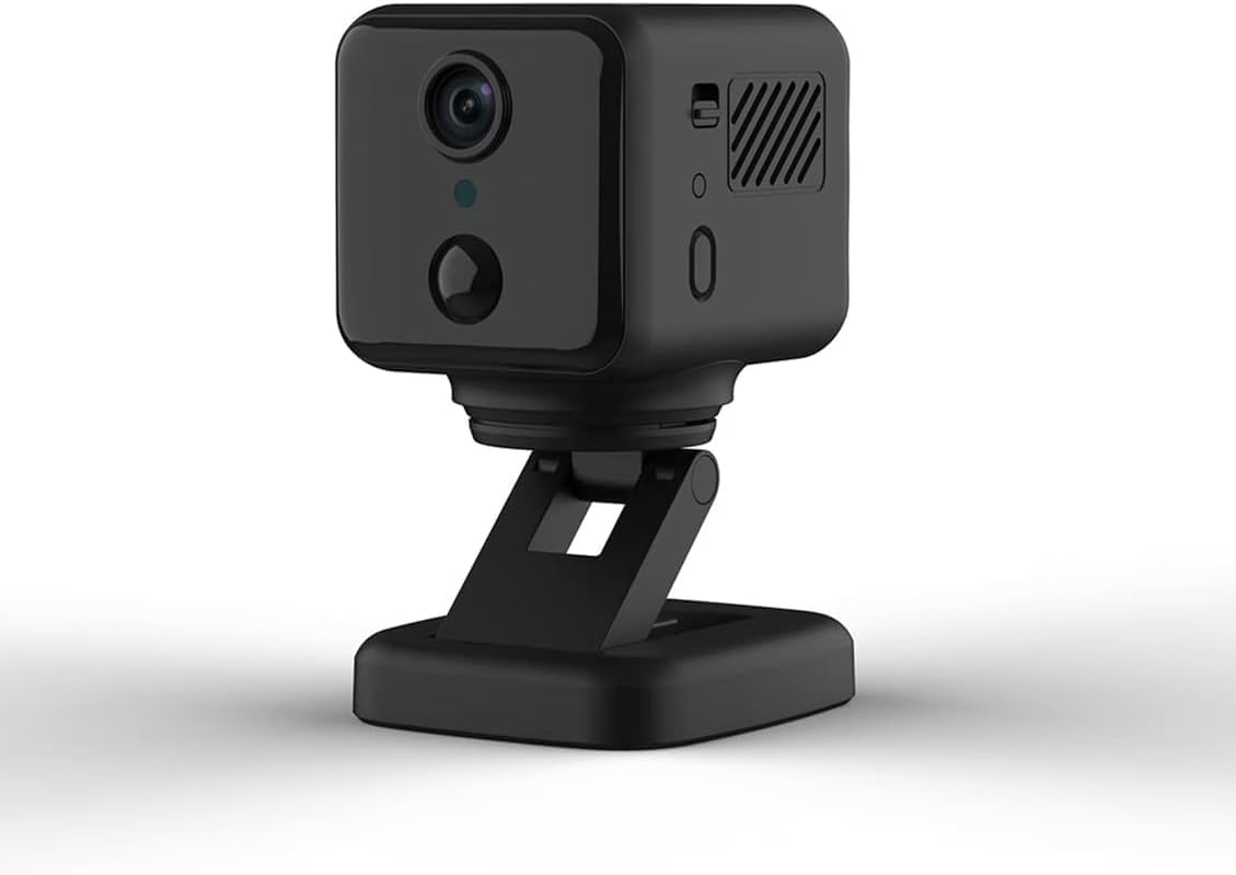 Amazon.com : PANNOVO Mini WiFi Camera 2K HD Tiny Cam 360 Degree Rotate ...