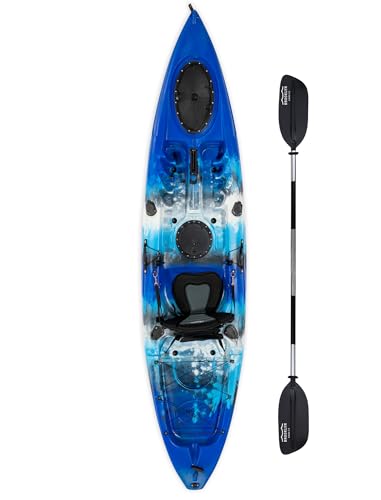 Brooklyn 11.0 Sit-On-Top Kayak with Paddle & Padded Seat