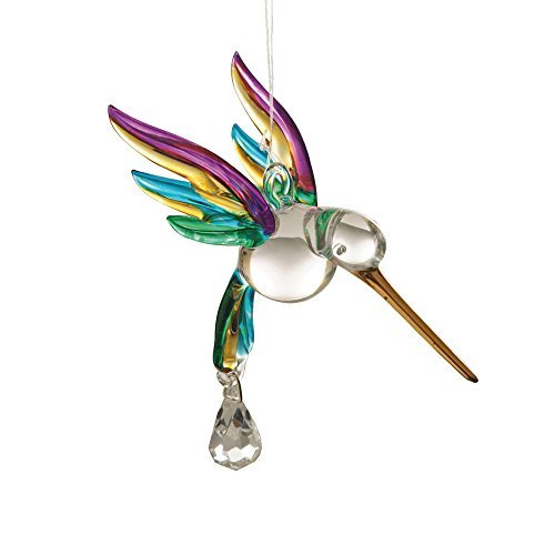 Fantasy Glass Hummingbird Rainbow New 5050-HUM-RAI