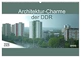 Architektur-Charme der DDR (Wandkalender 2026 DIN A2 quer), CALVENDO Monatskalender: Die Architektur der DDR prägt die meisten Städte der neuen ... Wohnungsbauprogrammes war. (CALVENDO Orte)