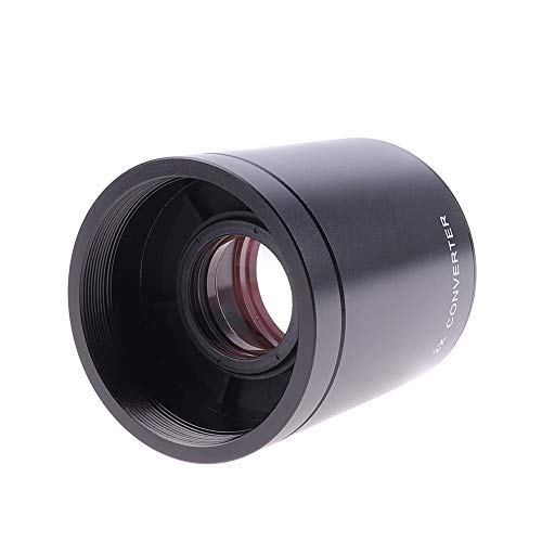 Image of 2X Teleconverter Magnification Lens Converter for T Mount 420-800mm 500mm 800mm 900mm 650-1300mm Telephoto Zoom Lenses