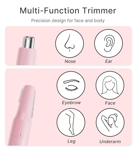 Nasenhaarschneider Augenbrauentrimmer,TOUCHBeauty Professionelles wasserfestes Nasenhaartrimmer...