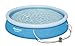 Produktbild Bestway Fast Set Pool Set mit Filterpumpe, 5377 L, blau, 366 x 366 x 76 cm