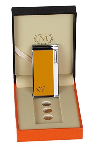 Lifestyle-Ambiente Myon Elektra LLL Elektronik Feuerzeug Turboflamme gelb