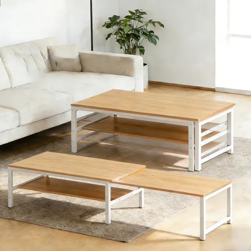 GENGKHOME(�K���R�z�[��) ���r���O�e�[�u�� ���[�e�[�u�� �ؐ� �I�t�� �L�k ���� ���L�k80-143 ���[�I�� ���i�K���� �K�іh�~ �ϖ��Ր� �h�� (�i�`������, ��80-143cm)