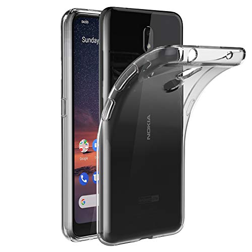 VGUARD Coque pour Nokia 3.2, [Ultra Transparente Silicone en Gel TPU Souple] Housse Etui Coque de Protection avec Absorption de Choc et Anti-Scratch pour Nokia 3.2