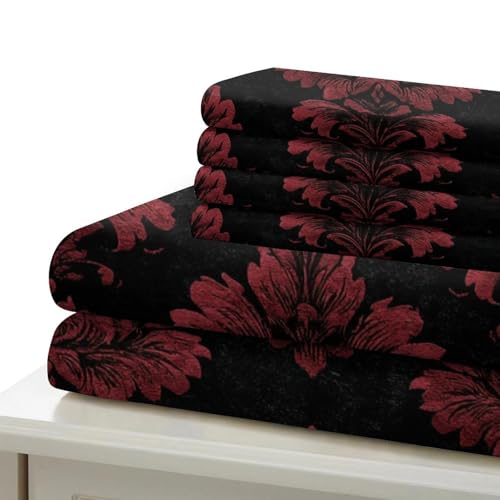 Parure de lit microfibre 3D imprimée douce avec housse de couette fermeture éclair