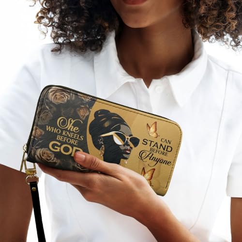 Image of Sistabag Leather Clutch - Wallet For African Women - Mother's Day & Birthday Gifts (STB10)