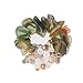 Produktbild Kopf Blume Haar Kreis Kristall Perle Haarschmuck Süßes Mädchen Blume Haar Seil Haar Ring elastischen Charme Sport Tanz Haar Seil (G)