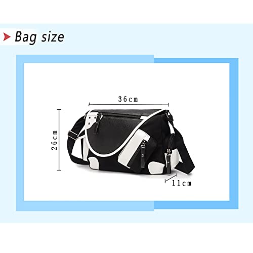 Anime Schoudertas voor My Hero Academia Bakugō Katsuki, Canvas Anime Messenger Bag Student Tiener Cosplay Tas: - Image 7