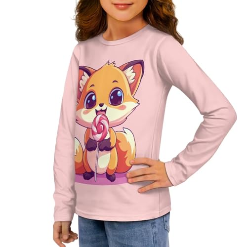 Ystardream Girls Long Sleeve Shirts Cute Graphic Pullover for Casual Outings4