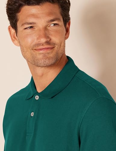 Image of Amazon Essentials Men's Regular-Fit Short Sleeve Cotton Pique Polo Shirt (Available in Big & Tall)