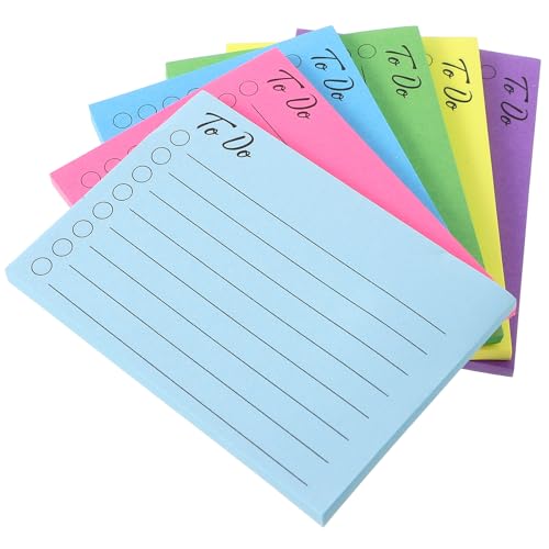 NOLITOY 50�y�[�W �؂���\�����X�e�b�J�[6�F�Z�b�g �I�t�B�X �w�Z�p�S���������p�b�h �ǂ���ɓ\������g��������