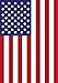 Toland - USA - Decorative Patriotic America Red White Blue Star Stripe USA-Produced House Flag