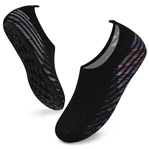 Image of ANLUKE Womens Mens Water Shoes Barefoot Quick-Dry Aqua Socks for Beach Swim Surf Water Sport
