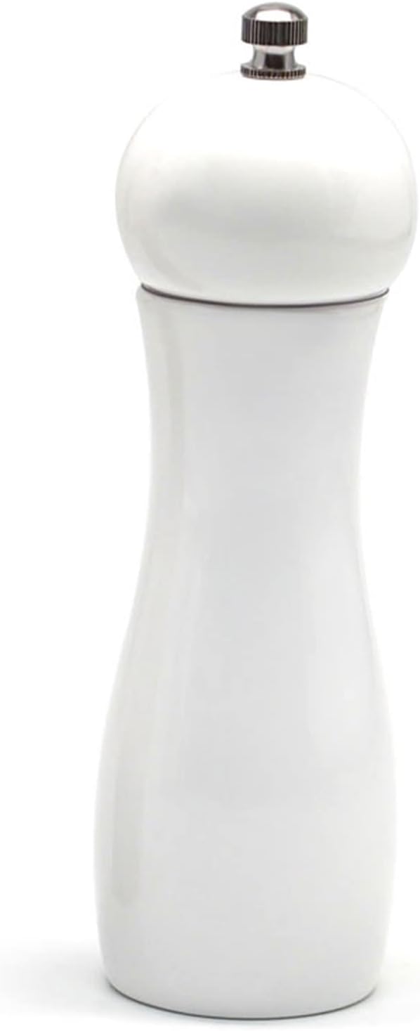 Ceramic Pepper Grinder Adjustable Coarseness Manual Salt and Mill for Fresh Spices(A)