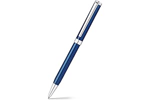 Schaefer Pen: Intensity Engraved Translucent Blue Ballpoint Pen
