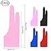 SENHAI 5 PCS Artist Glove for Drawing Tablets, 5 Colors Free Size Gloves for Graphic Tablet Left or Right Hand - Blue, Pink, Black, Purple, Red