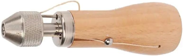 Leather Sewing Awl DIY Sewing Steel Stitching Awl with Nonslip Handle Portable Hand Stitcher for DIY Crafts Awl Tool Sewing