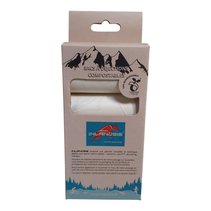 Inlandsis Bolsas de excremento Canino biodegradables