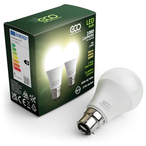 Ampoule LED BC3 3 broches durable 15000h pour réduire votre consommation d'énergie