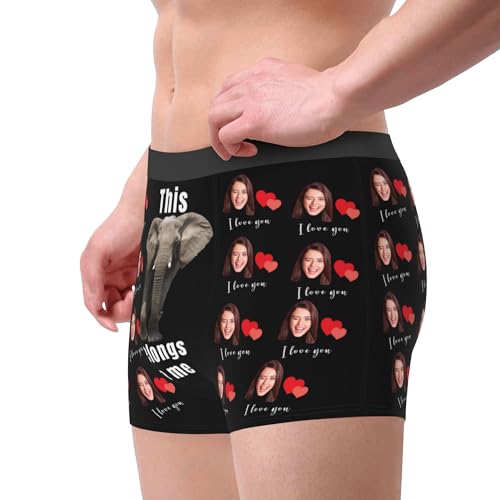 Custom Boxers with Face - Personalized Underwear with Photo - Valentine's Gifts for Husband Boyfriend3