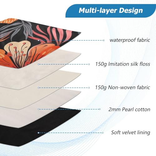 Funda Tropical Floral para Laptop 13-14 Pulgadas miniatura 4