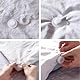 FKWKUW 4Pcs Bettdeckenclipse, Bettdeckenhalter Bettdecken Clips Pins, Bettbezug Pins Blatt Schlafzimmer Quilts Befestigung Halter Greifer