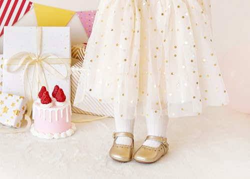 Image of PHIRAMIN Toddler Girl Mary Jane Dress Shoes-Little Girl School Uniform Shoes for Wedding Party
