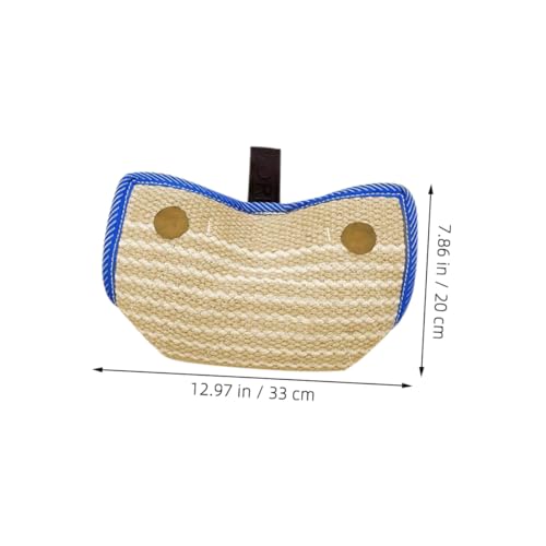 Coussin de morsure en jute pour chien matériel éducation écoles chiots - 3